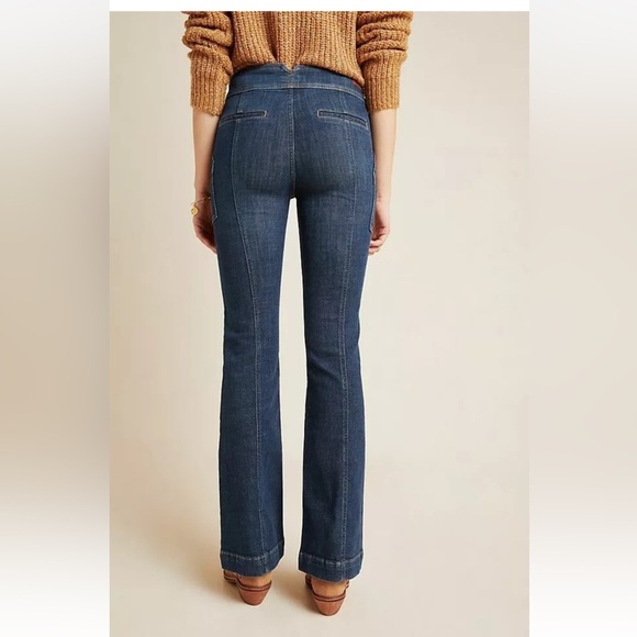 Anthropologie Pilcro High-Rise Trouser Utility Bootcut Jeans 30 NWT - Picture 2 of 8